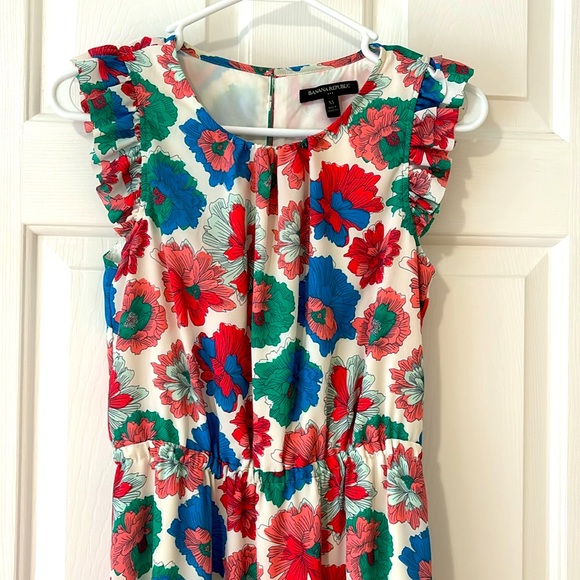 Banana Republic Floral Summer Maxi Dress - Picture 2 of 8